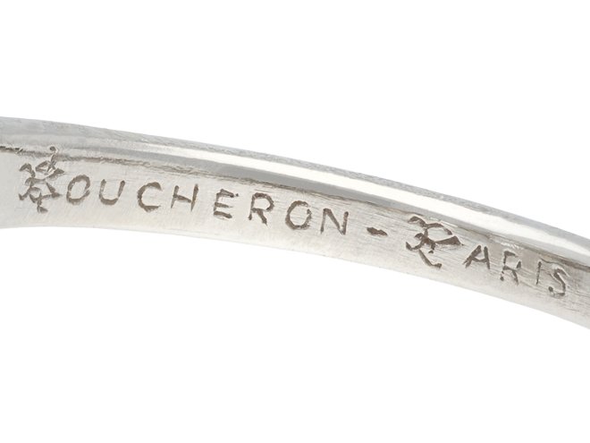 Boucheron old cut diamond ring, circa 1925. Hatton Garden