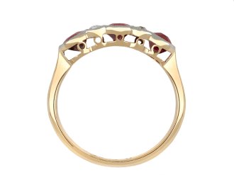 Edwardian ruby and diamond ring, circa 1910 hatton garden