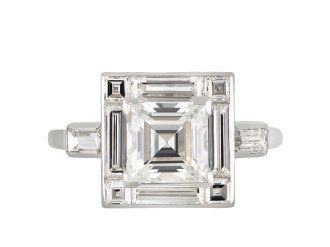 Cartier diamond cluster ring, circa 1935 hatton garden