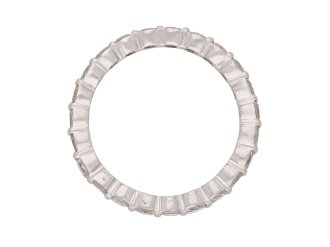 Diamond set eternity ring French, circa 1920.  Hatton Garden