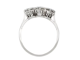 Diamond three stone ring, circa 1920 hatton garden