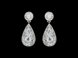 Vintage diamond stud earrings, circa 1970 hatton garden