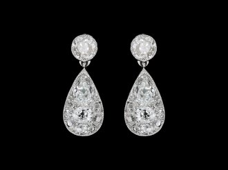 Vintage diamond stud earrings, circa 1970 hatton garden