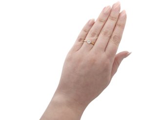Edwardian old mine diamond solitaire ring, circa 1905. Hatton Garden