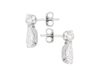 drop shape old mine diamond earrings, circa 1920. hatton garden