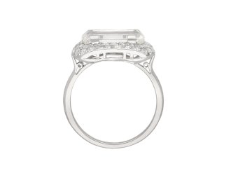 art deco diamond cluster ring, circa 1930. hatton garden