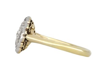 Edwardian diamond cluster ring, circa 1910 hatton garden