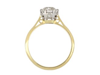 Old cut diamond solitaire ring, circa 1910 hatton garden