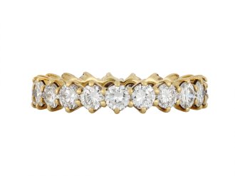 Diamond full eternity ring, circa 1970 hatton garden