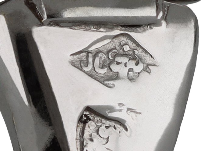 Cartier Burmese Sapphire and diamond earrings, hatton garden