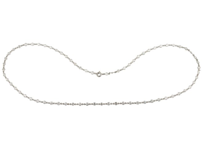 Diamond set chain, circa 1950.