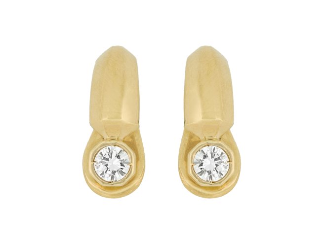 Cartier diamond earrings