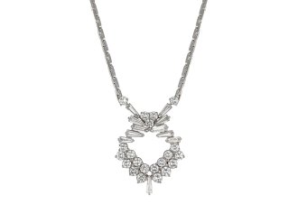 Kutchinsky diamond necklace, late 20th Century.