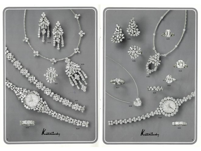 Kutchinsky diamond necklace, circa 1970s
