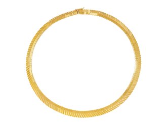 Vintage monet link necklace, circa 1970.