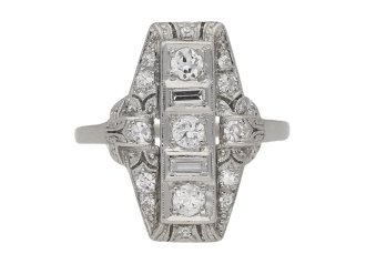 antique diamond cluster ring hatton garden berganza
