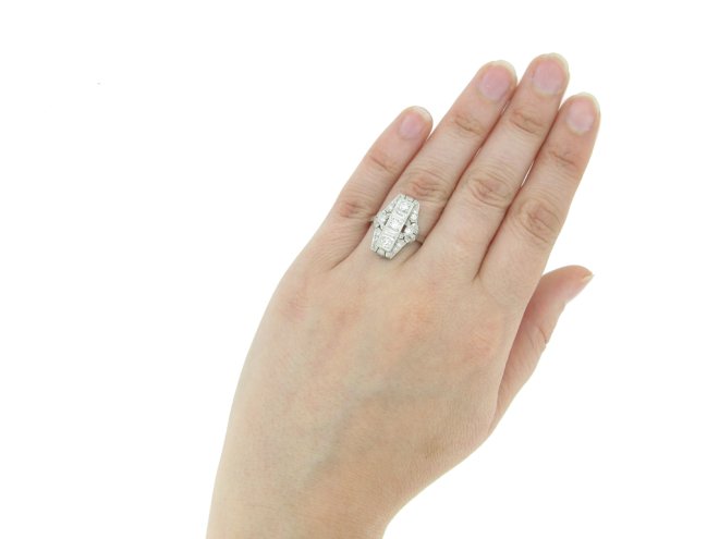 antique diamond cluster ring hatton garden berganza