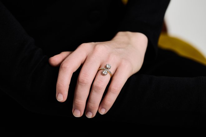 Belle Epoque diamond ring, French, circa 1905 hatton garden