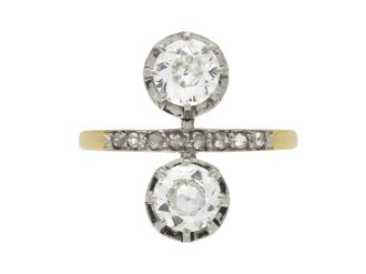 Antique diamond ring/earrings berganza hatton garden