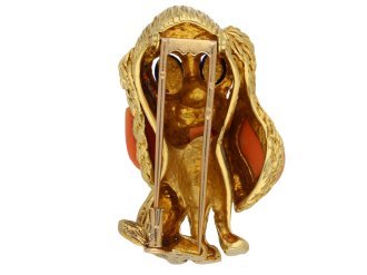 Mauboussin Paris dog brooch berganza hatton garden