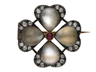 Carlo & Arthur Giuliano Brooch berganza hatton garden