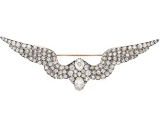 Carlo Arthur Giuliano diamond brooch berganza hatton garden